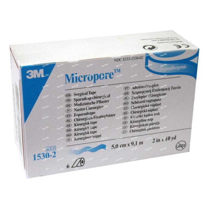 3M 1530-2 Micropore Surgical Tapes