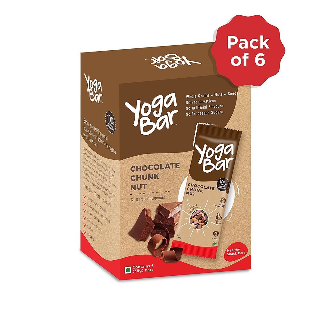 Yoga Bar Chocolate Chunk Nuts 38 Gm